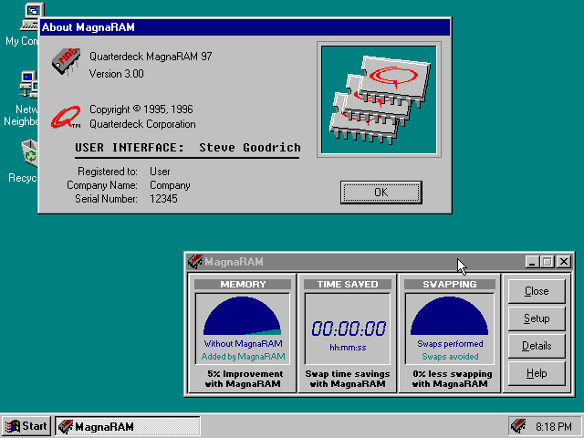 MagnaRAM 97 (3.0) - About
